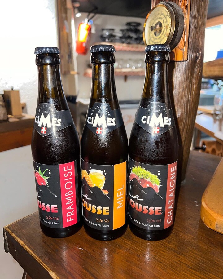 Bières artisanales savoyardes de la Brasserie des Cimes à La Marmotte